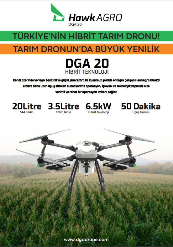 HAWKAGRO DGA20 HİBRİT TARIM DRONU