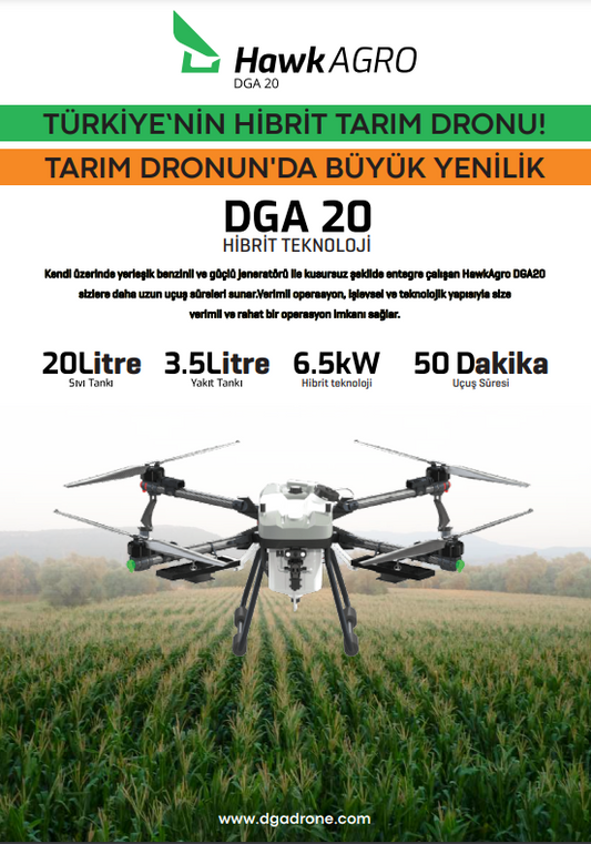 HAWKAGRO DGA20 HİBRİT TARIM DRONU